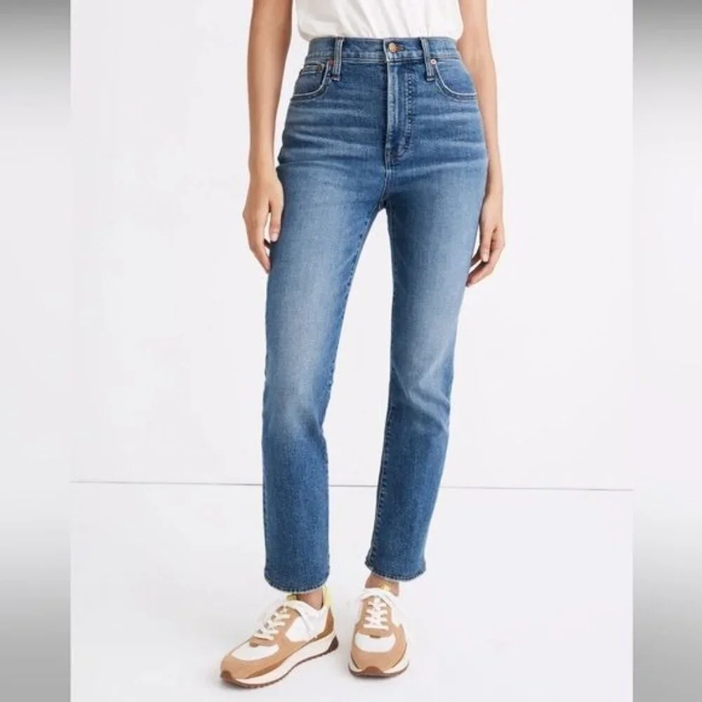 Madewell Slim Demi-Boot Jeans high waisted 26